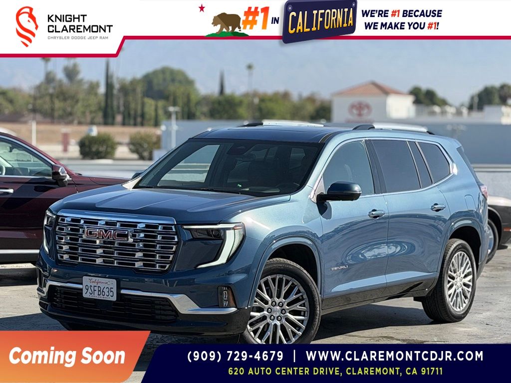 2025 GMC Acadia Downpour Metallic SUV/Crossover Todo terreno 8 velocidades Automática
