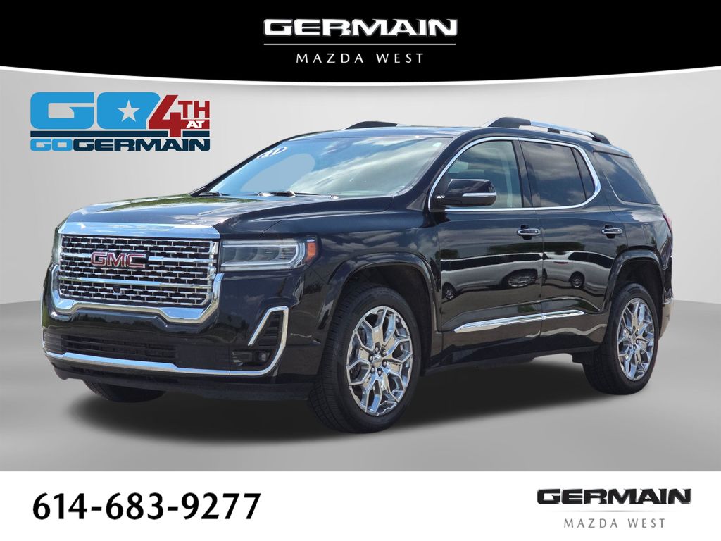 Black (Ebony Twilight Metallic) 2021 GMC Acadia SUV / Crossover Front-Wheel Drive 9-Speed Automatic