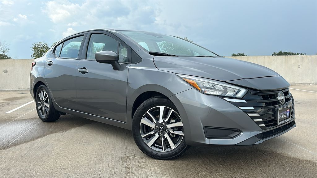 2025 Nissan Versa 1.6 SV Gray at South Houston Nissan