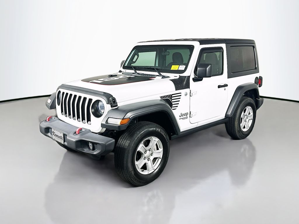 Used 2020 White Jeep Sport S image 3