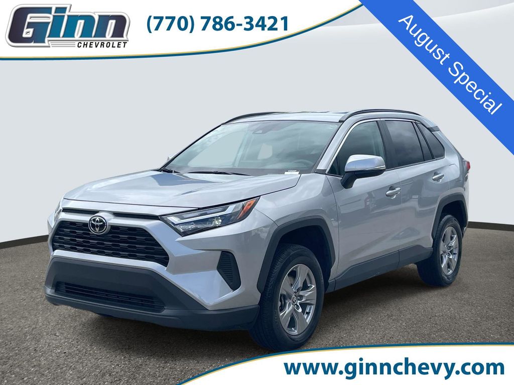 Silver Sky Metallic 2025 Toyota RAV4 SUV / Crossover All-Wheel Drive 8-Speed Automatic