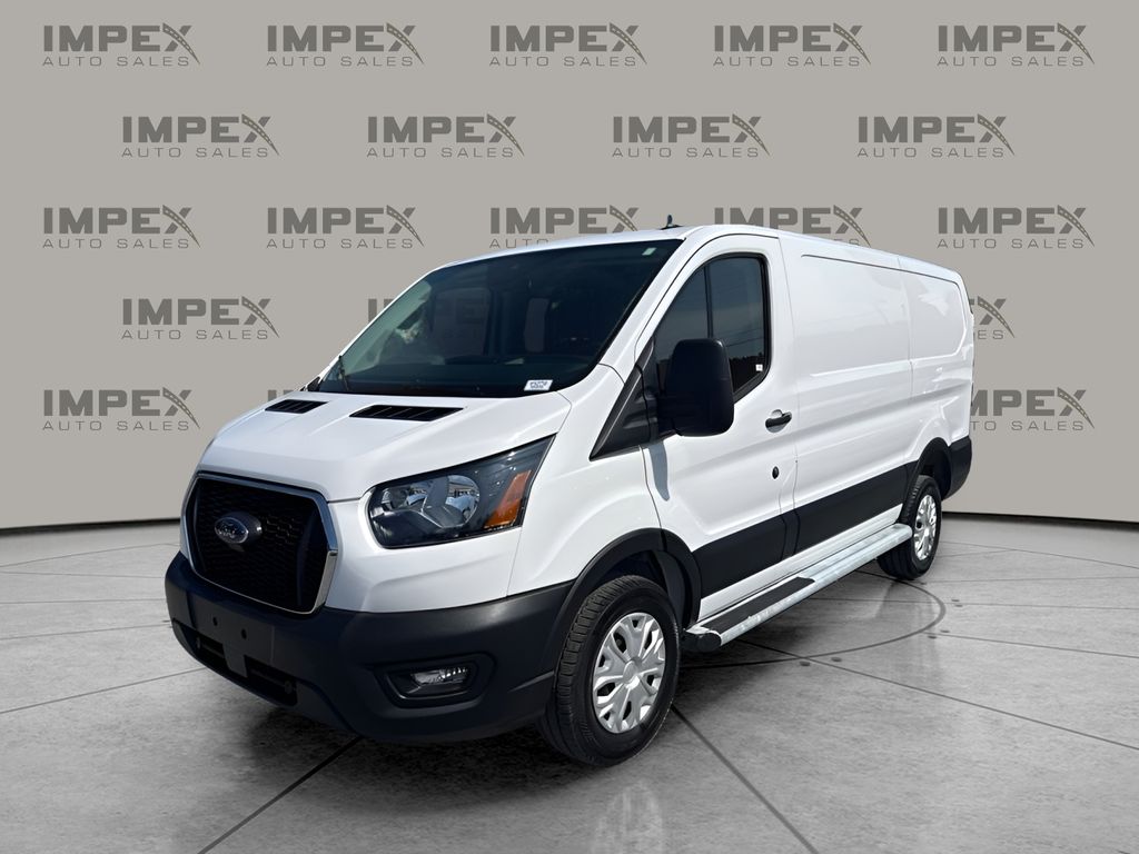 Oxford White 2025 Ford Transit Cargo Van Rear-Wheel Drive 