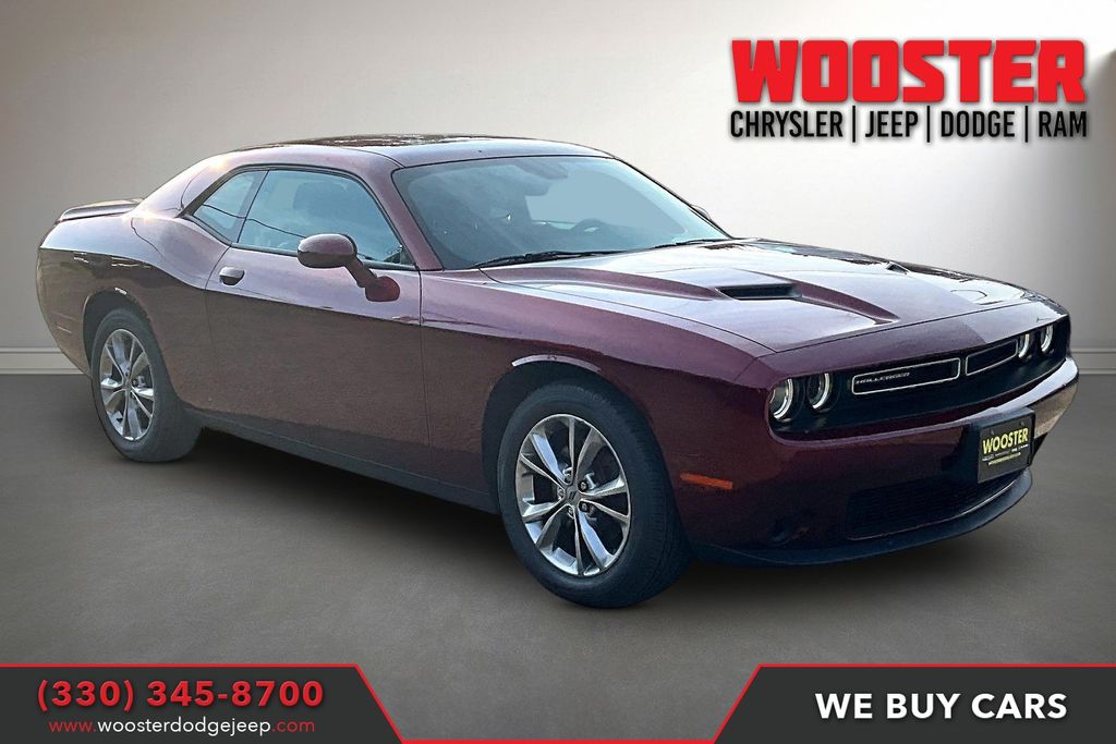 Octane Red Pearlcoat 2020 Dodge Challenger Coupe All-Wheel Drive 8-Speed Automatic