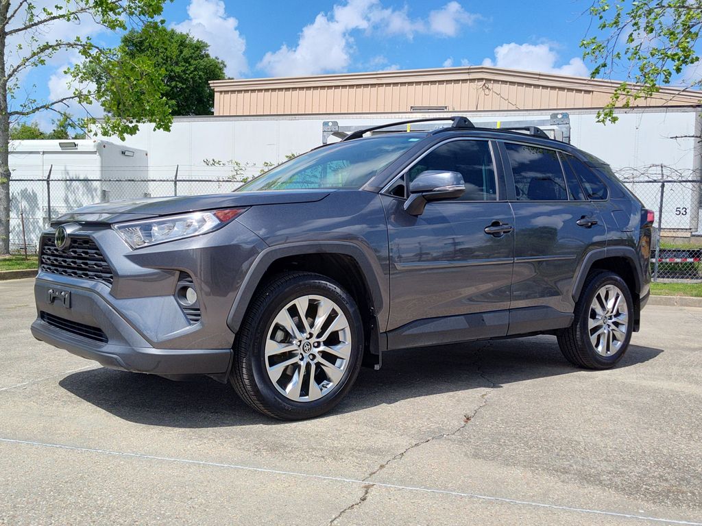 Magnetic Gray Metallic 2021 Toyota RAV4 XLE Premium FWD SUV / Crossover Front-Wheel Drive 8-Speed Automatic