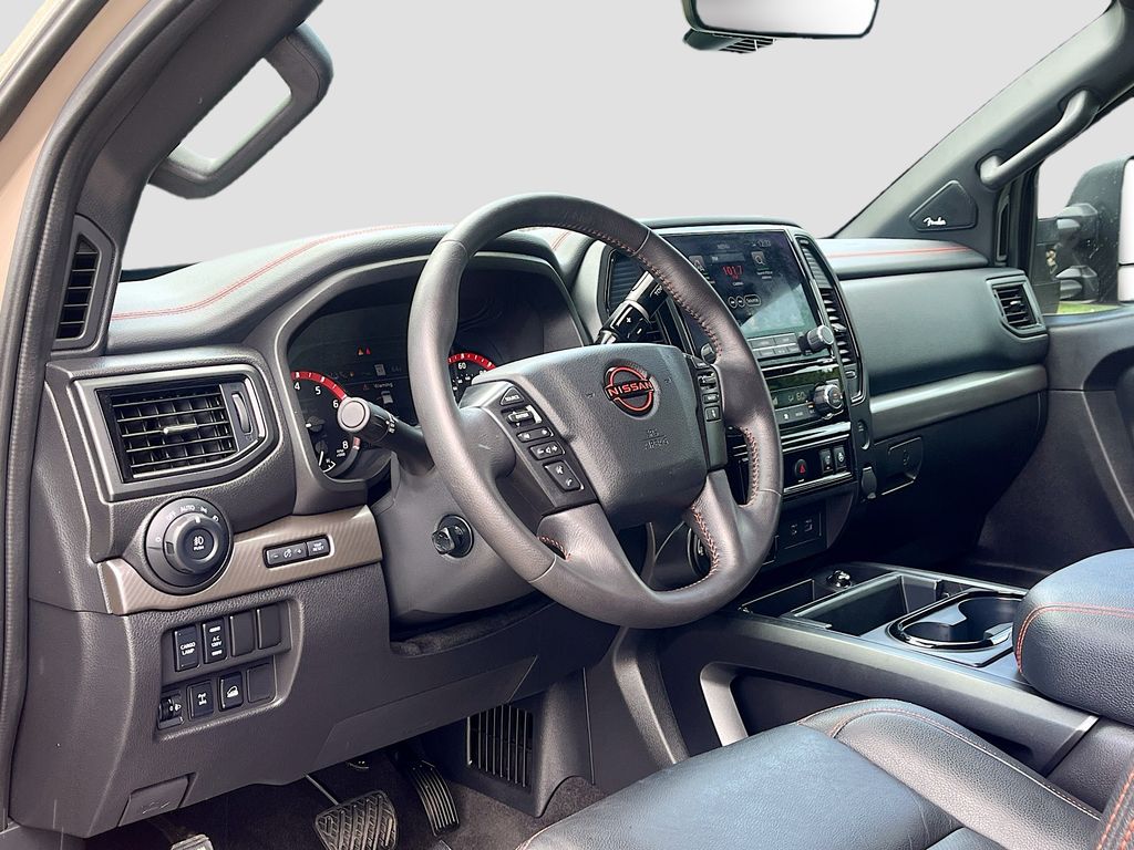2024 Nissan Titan PRO-4X Beige at AutoSavvy Houston Northwest