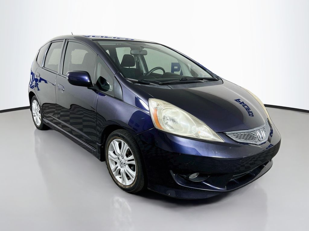 Purple 2010 Honda Fit Hatchback Front-Wheel Drive 5-Speed Automatic