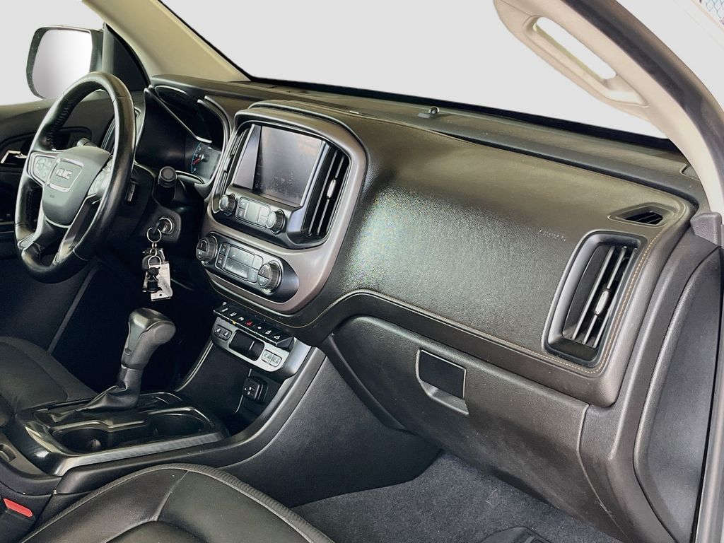 2021 GMC Canyon AT4 w/Leather White at AutoSavvy Houston Northwest