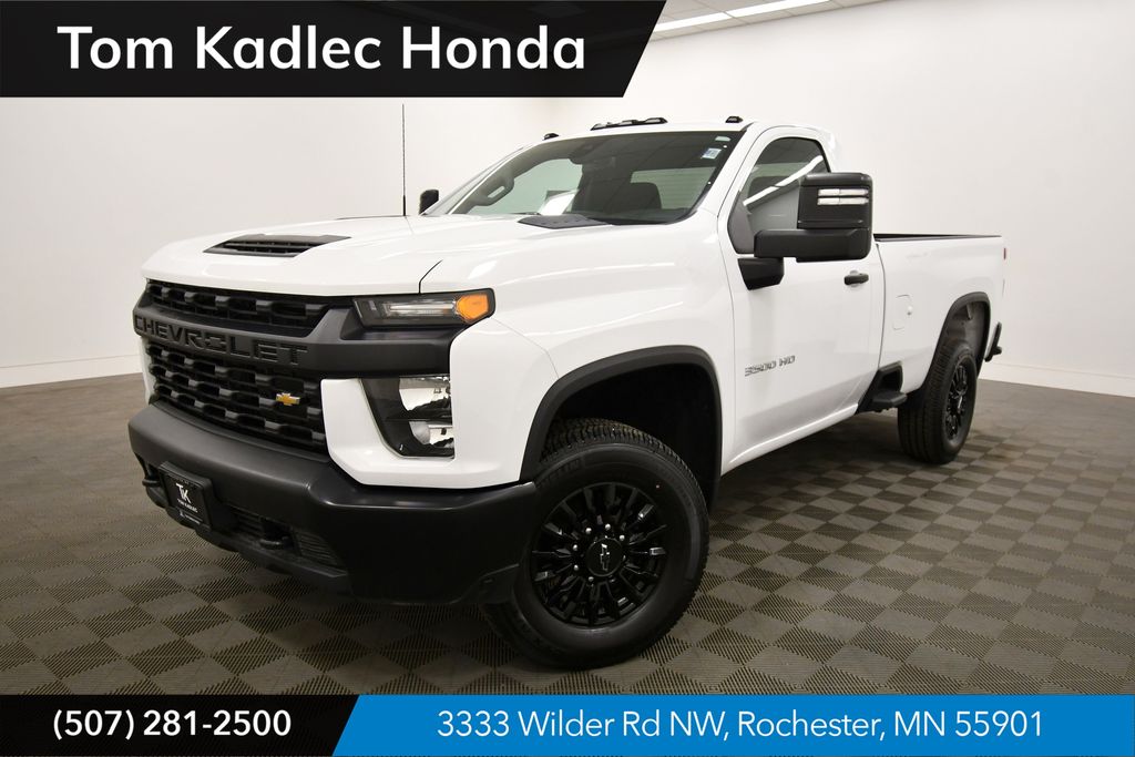 Summit White 2022 Chevrolet Silverado 3500HD Pickup Truck Four-Wheel Drive 6-Speed Automatic