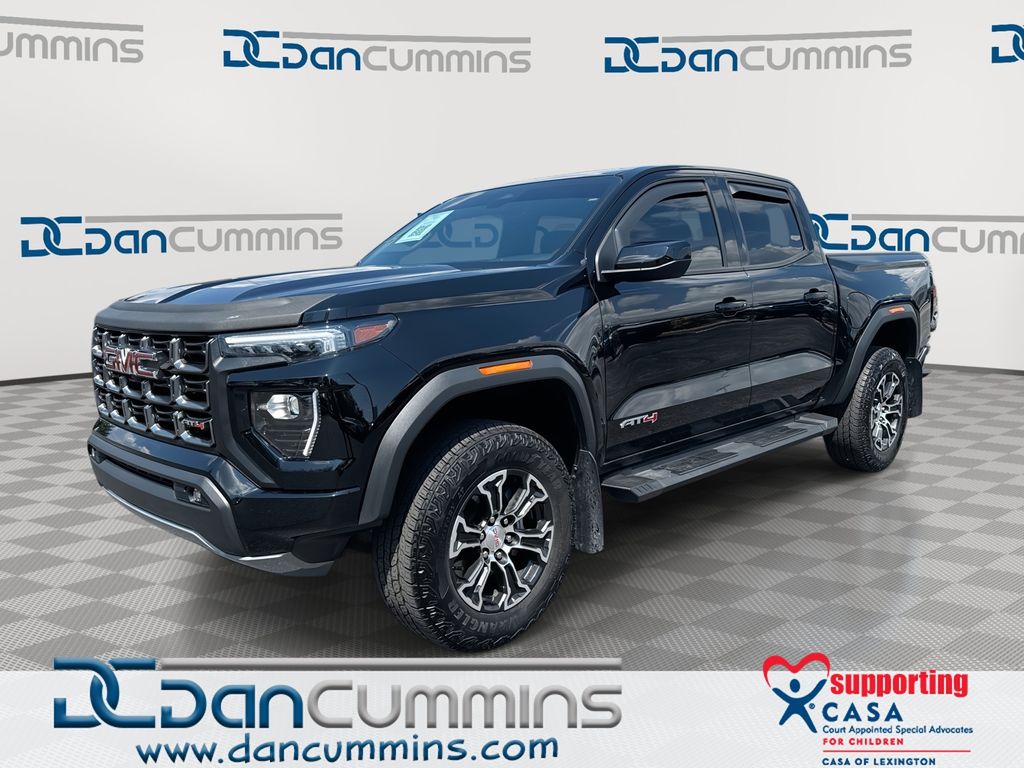 Onyx Black 2024 GMC Canyon Pickup Truck Four-Wheel Drive 8-Speed Automatic