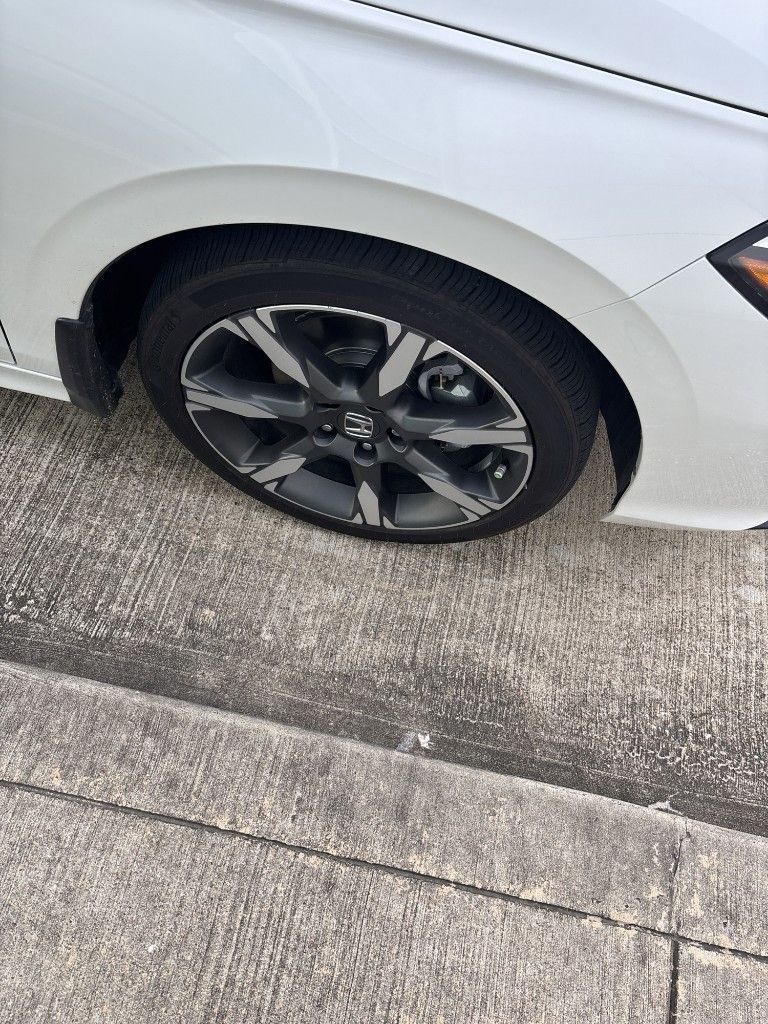 2025 Honda Civic Hybrid Sport Touring White at Classic Elite Chevrolet Sugar Land