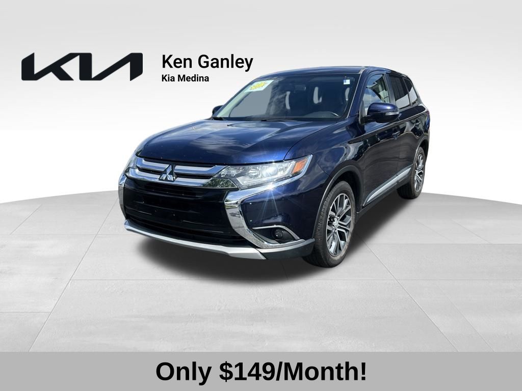 Labrador Black Pearl 2016 Mitsubishi Outlander SE S-AWC SUV / Crossover All-Wheel Drive Continuously Variable Transmission