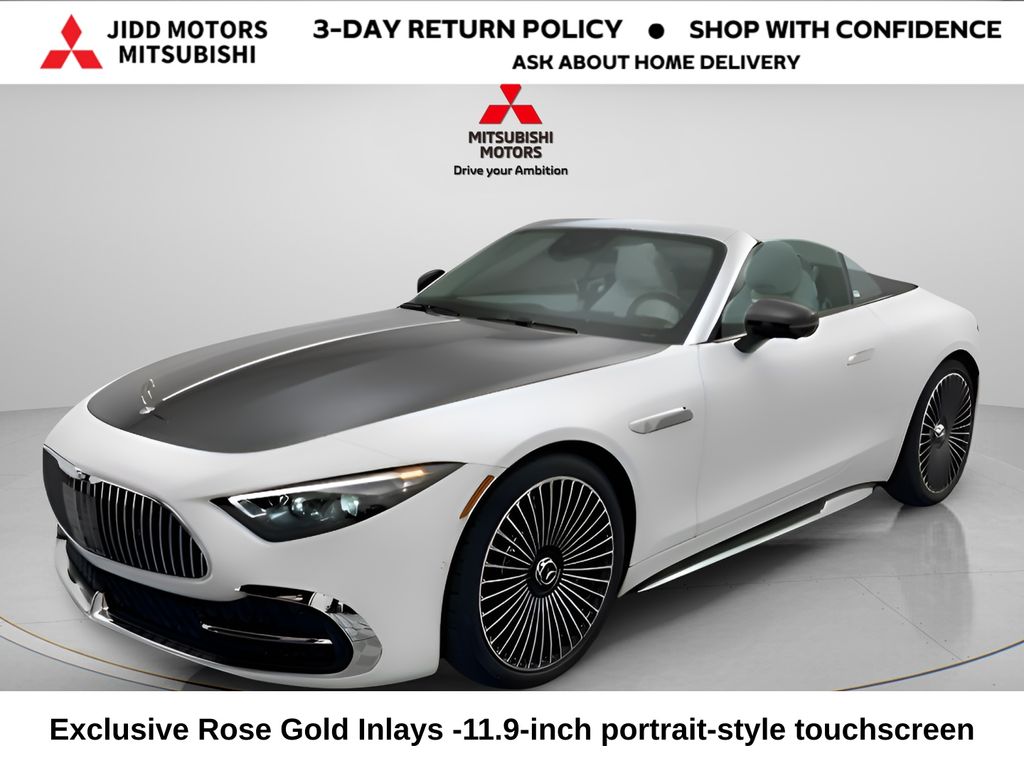 MANUFAKTUR Moonlight White Magno (White Ambiance) 2026 Mercedes-Benz SL-Class Convertible All-Wheel Drive 9-Speed Automatic