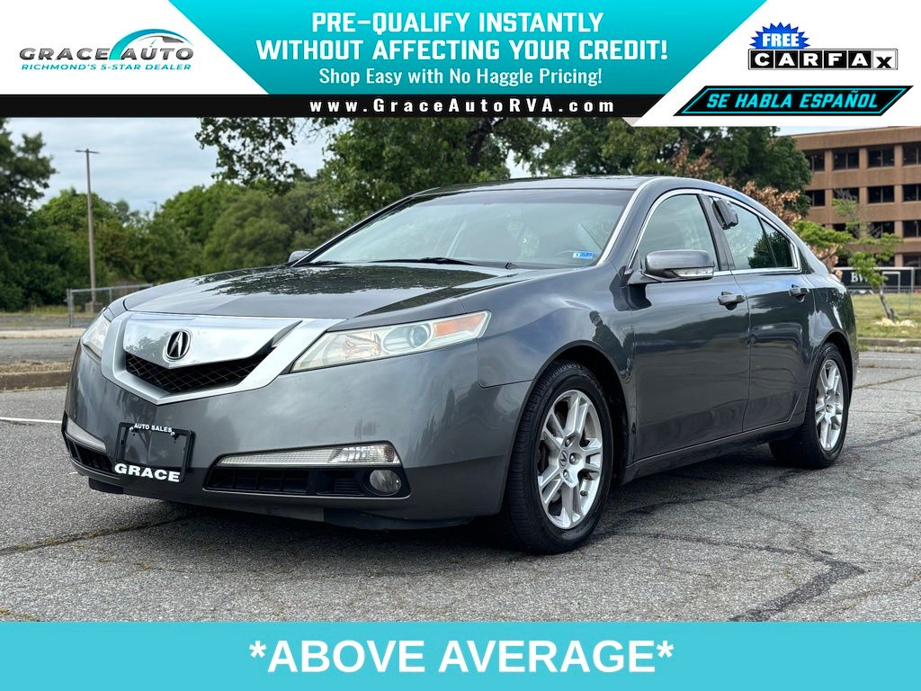 Gray 2010 Acura TL FWD Sedan Front-Wheel Drive 5-Speed Automatic