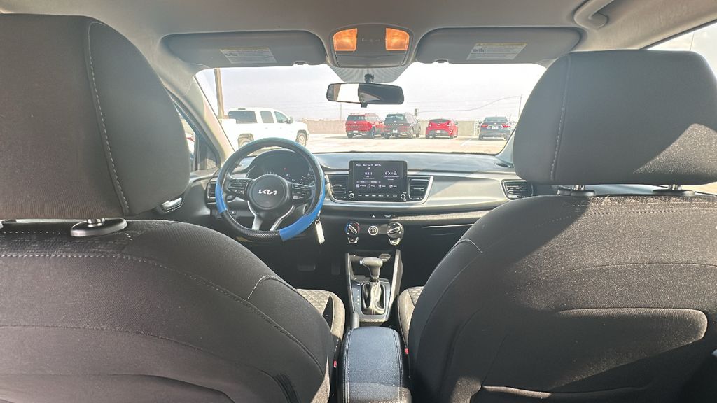 2022 Kia Rio S Blue at Bayway Chrysler Dodge Jeep Ram