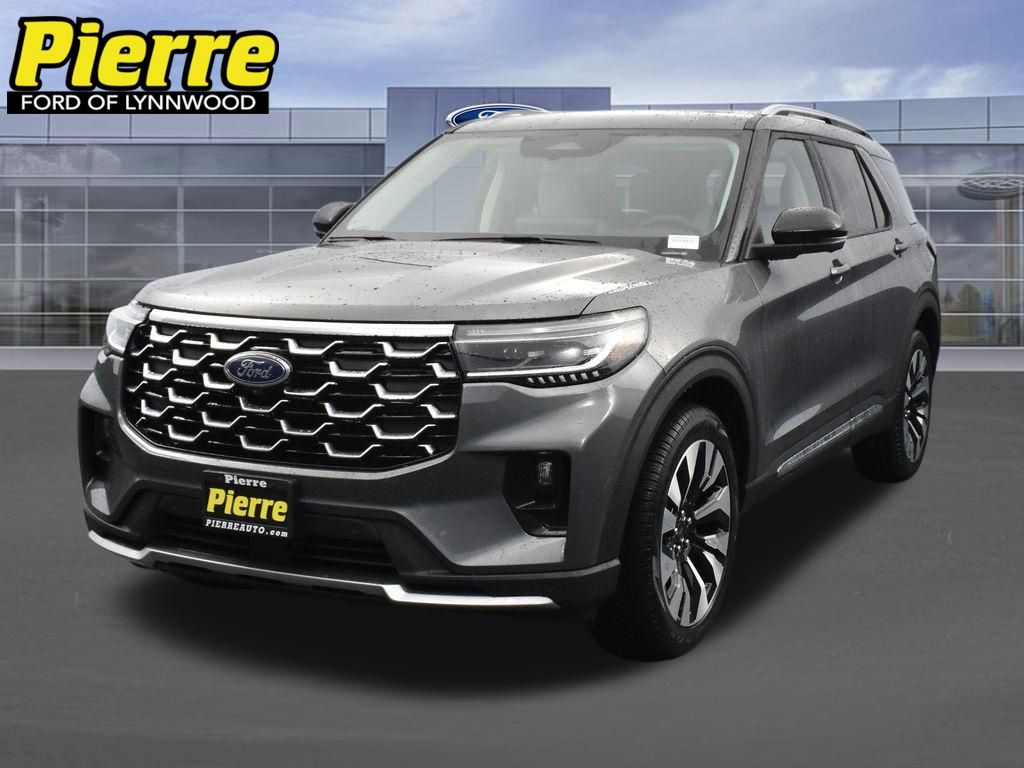 Gray Metallic 2026 Ford Explorer SUV / Crossover All-Wheel Drive Automatic