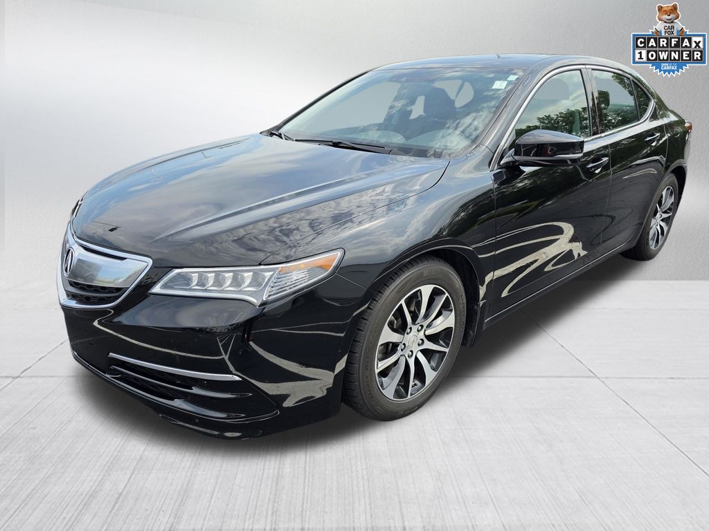 Crystal Black Pearl 2016 Acura TLX Sedan Front-Wheel Drive 8-Speed Dual Clutch