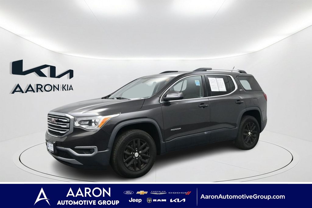 Gray (Iridium Metallic) 2018 GMC Acadia SUV / Crossover Front-Wheel Drive 6-Speed Automatic