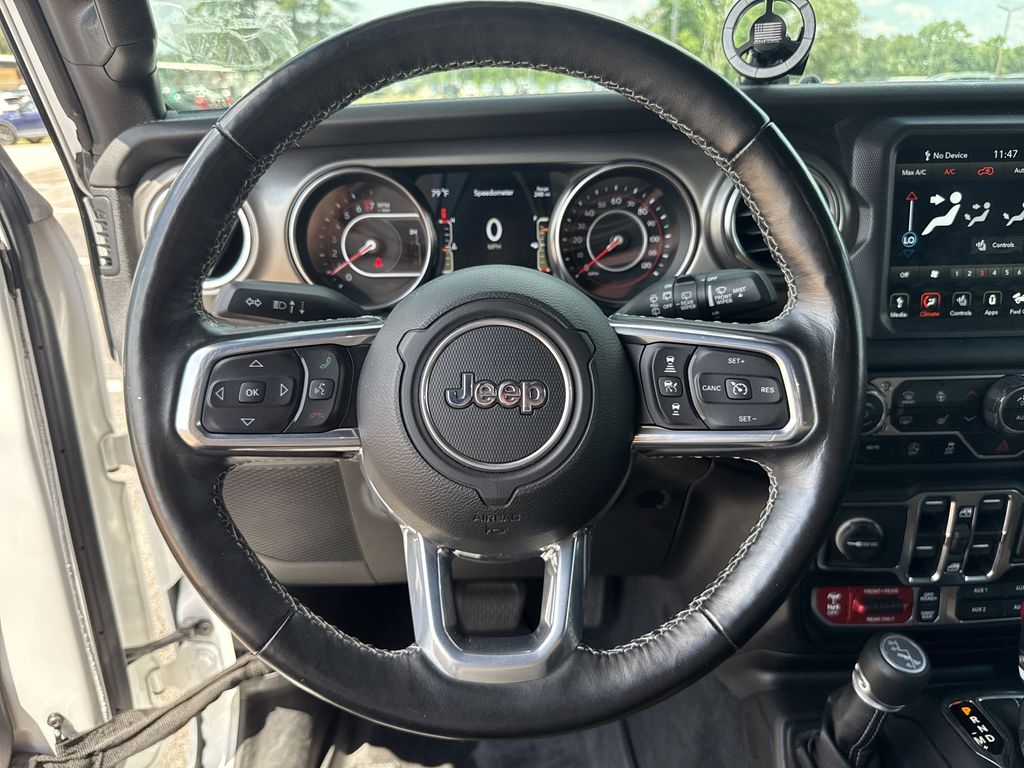2021 Jeep Wrangler Unlimited Rubicon White at River Oaks CDJR