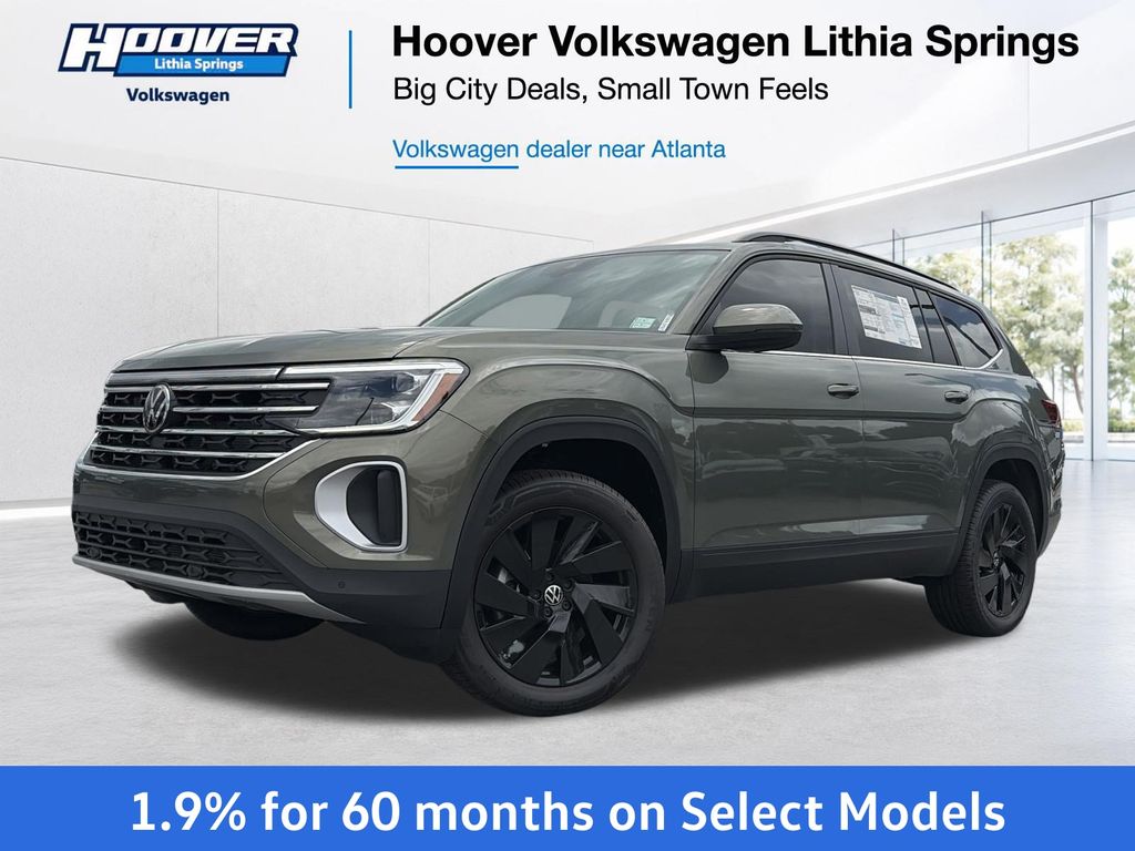 Avocado Green Pearl 2026 Volkswagen Atlas SUV / Crossover Front-Wheel Drive 8-Speed Automatic