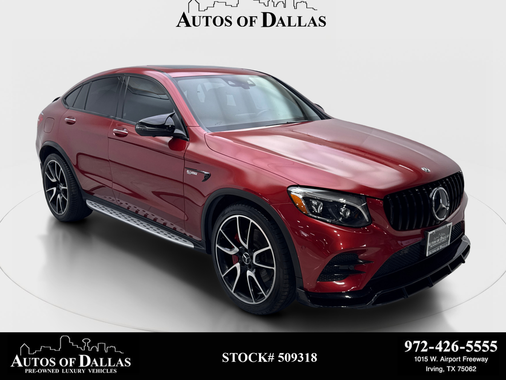 Red 2019 Mercedes-Benz GLC AMG GLC 43 Coupe 4MATIC SUV / Crossover All-Wheel Drive 9-Speed Automatic