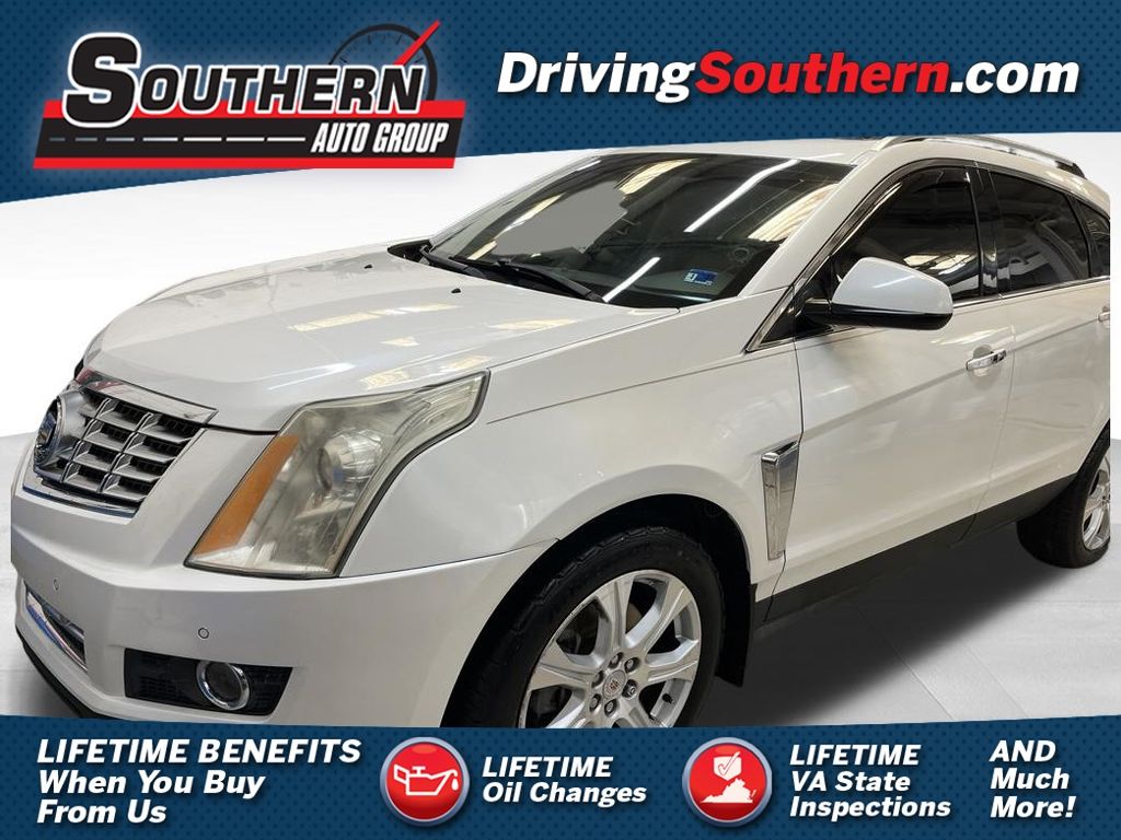 Gray (Platinum Ice Tricoat) 2015 Cadillac SRX SUV / Crossover Front-Wheel Drive 6-Speed Automatic