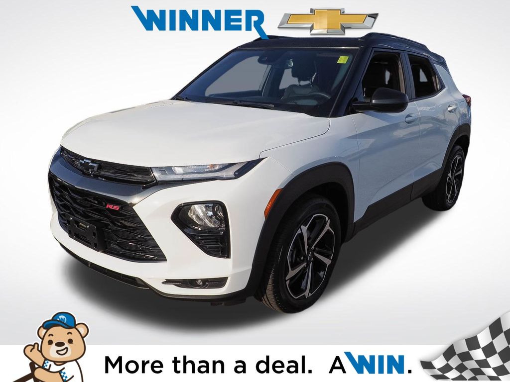 Summit White 2023 Chevrolet Trailblazer SUV / Crossover Front-Wheel Drive Continuously Variable Transmission