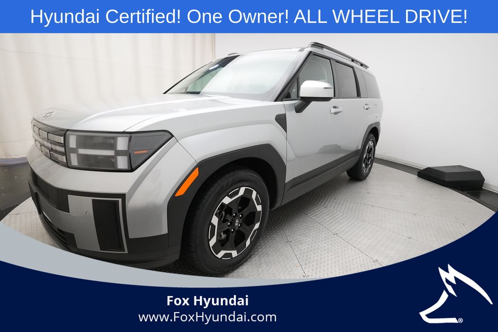 Shimmering Silver Pearl 2026 Hyundai Santa Fe SUV / Crossover All-Wheel Drive 8-Speed Automatic