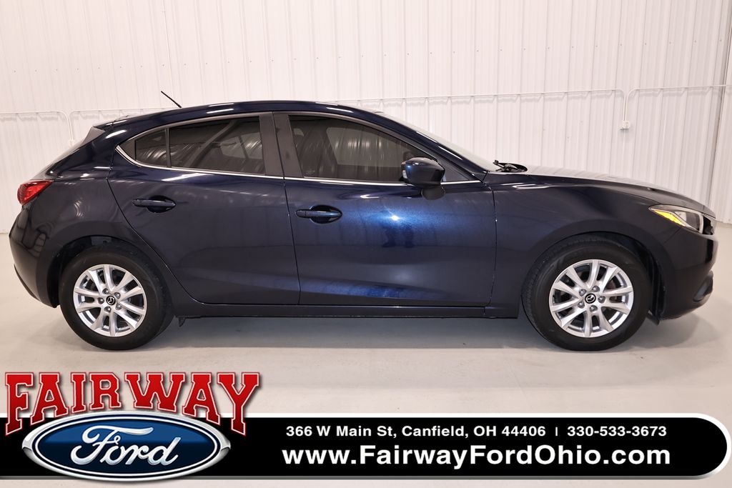 Deep Crystal Blue Mica 2016 Mazda MAZDA3 Hatchback Front-Wheel Drive 6-Speed Automatic