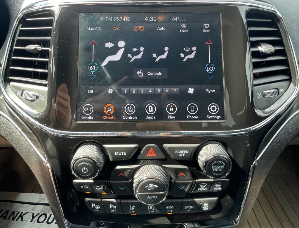 2021 Jeep Grand Cherokee Limited White at Monument Chevrolet