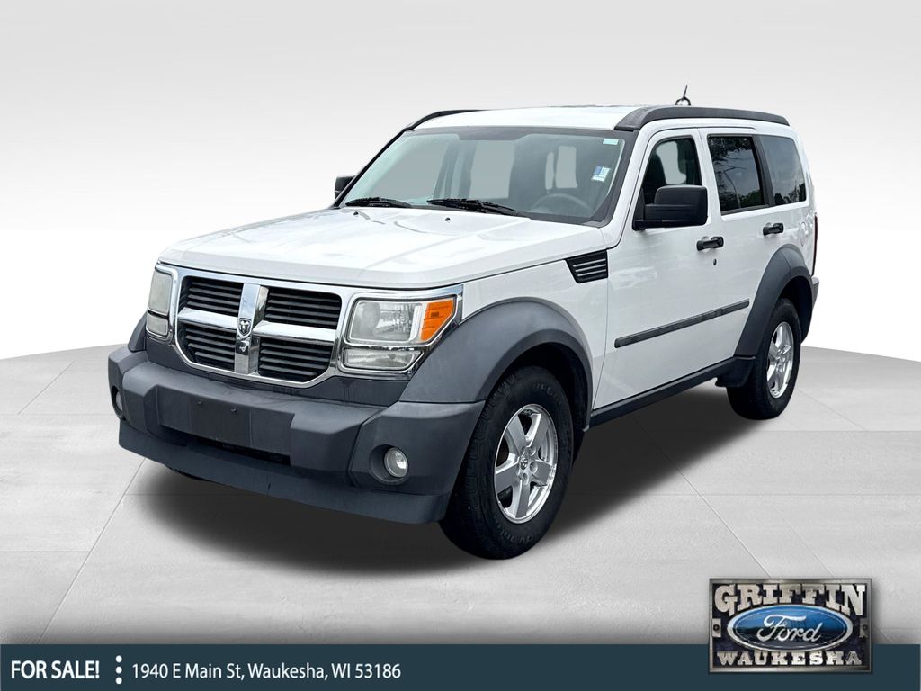 Stone White 2007 Dodge Nitro SUV / Crossover Four-Wheel Drive 4-Speed Automatic