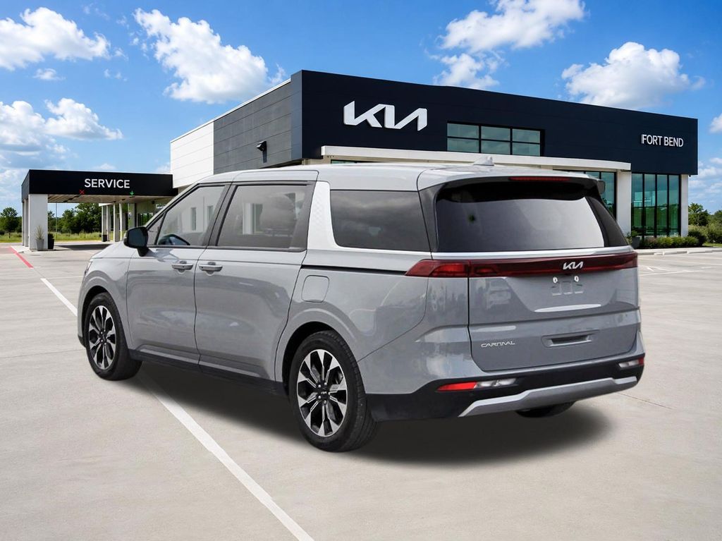 2024 Kia Carnival EX White at Classic Chevrolet Galveston