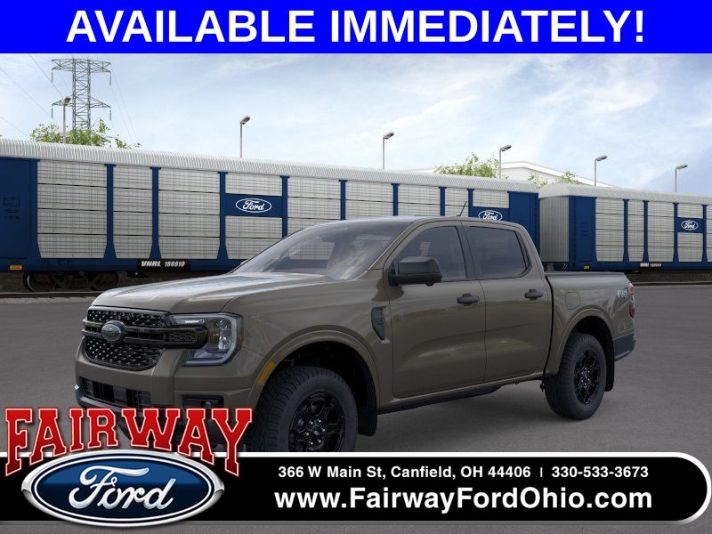 Marsh Gray 2026 Ford Ranger Pickup Truck Four-Wheel Drive Automatic