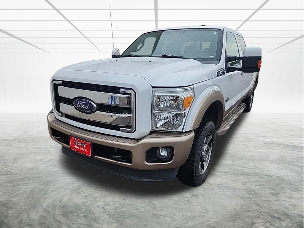 Oxford White 2014 Ford F-250 Super Duty Pickup Truck Four-Wheel Drive 6-Speed Automatic
