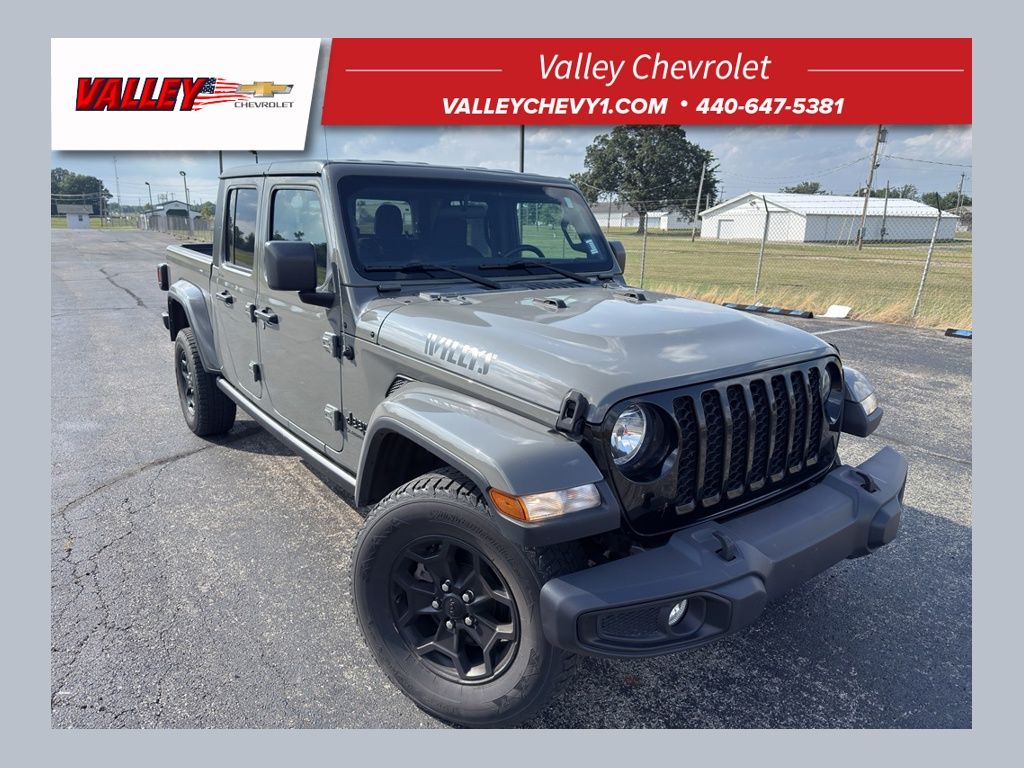  2022 Jeep Gladiator Willys Crew Cab 4WD   