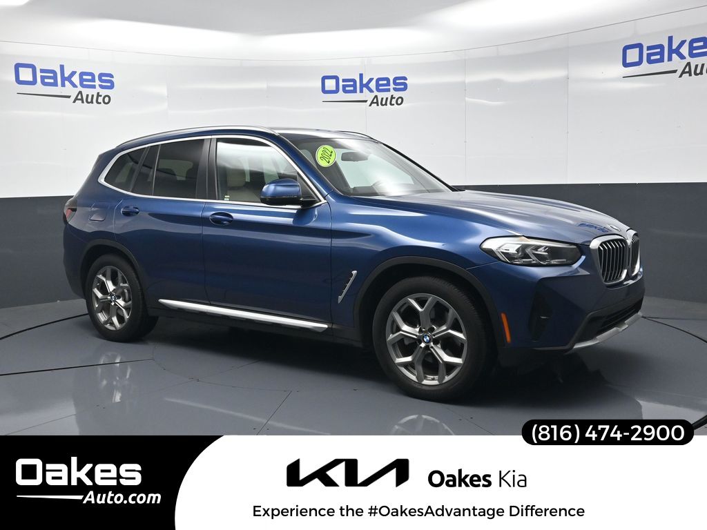 Phytonic Blue Metallic 2022 BMW X3 SUV / Crossover Rear-Wheel Drive 8-Speed Automatic