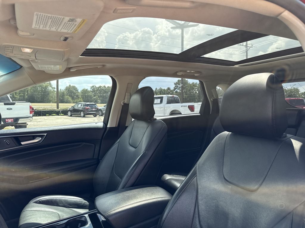 2019 Ford Edge Titanium Red at Community Kia