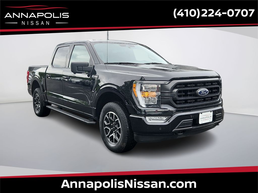 Black Metallic 2021 Ford F-150 Pickup Truck Four-Wheel Drive Automatic