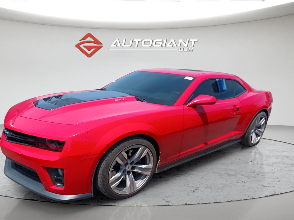 Red Hot 2014 Chevrolet Camaro ZL1 Coupe RWD Coupe Rear-Wheel Drive 6-Speed Automatic