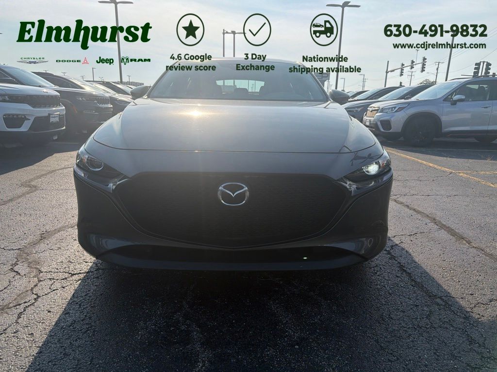 Machine Gray 2024 Mazda MAZDA3 Hatchback Front-Wheel Drive 6-Speed Automatic