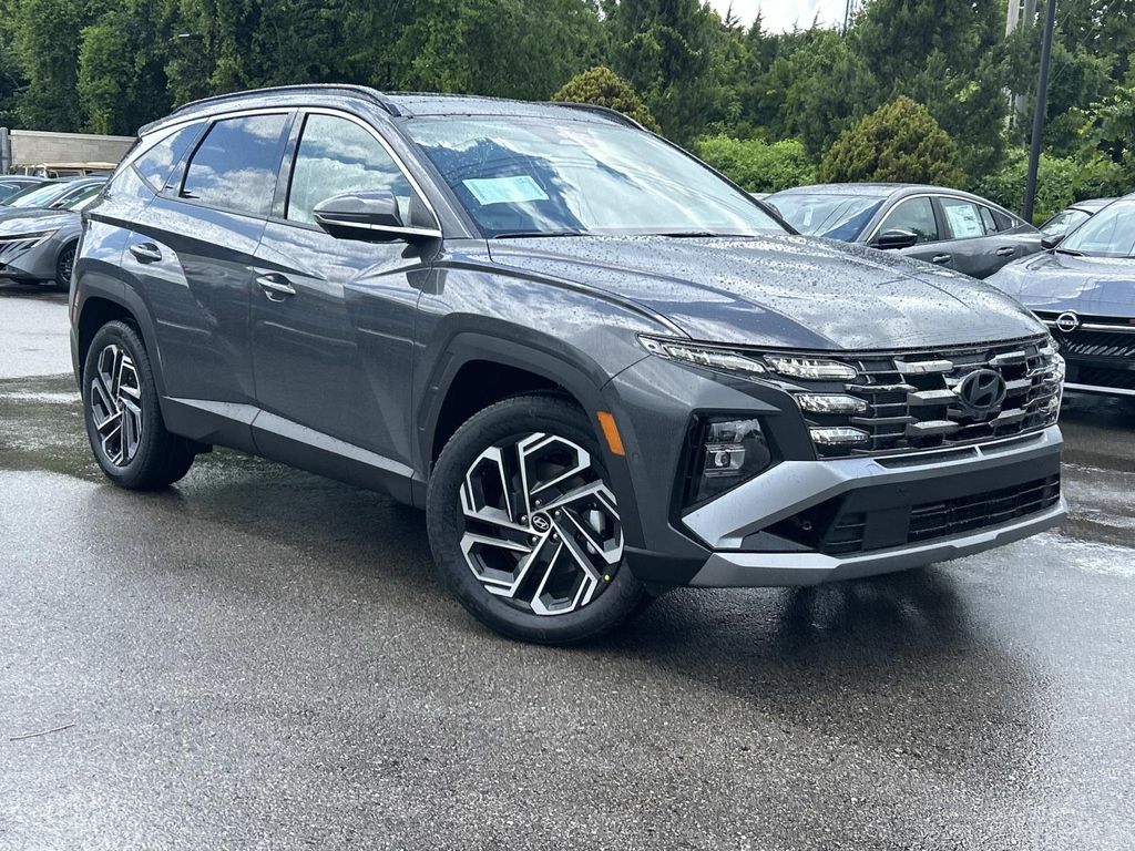 Ecotronic Gray 2026 Hyundai Tucson Hybrid SUV / Crossover All-Wheel Drive 6-Speed Automatic