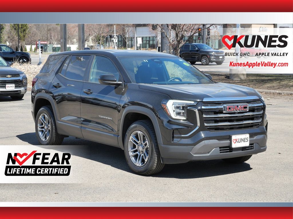 Black (Ebony Twilight Metallic) 2025 GMC Terrain Elevation AWD SUV / Crossover Four-Wheel Drive 8-Speed Automatic Overdrive