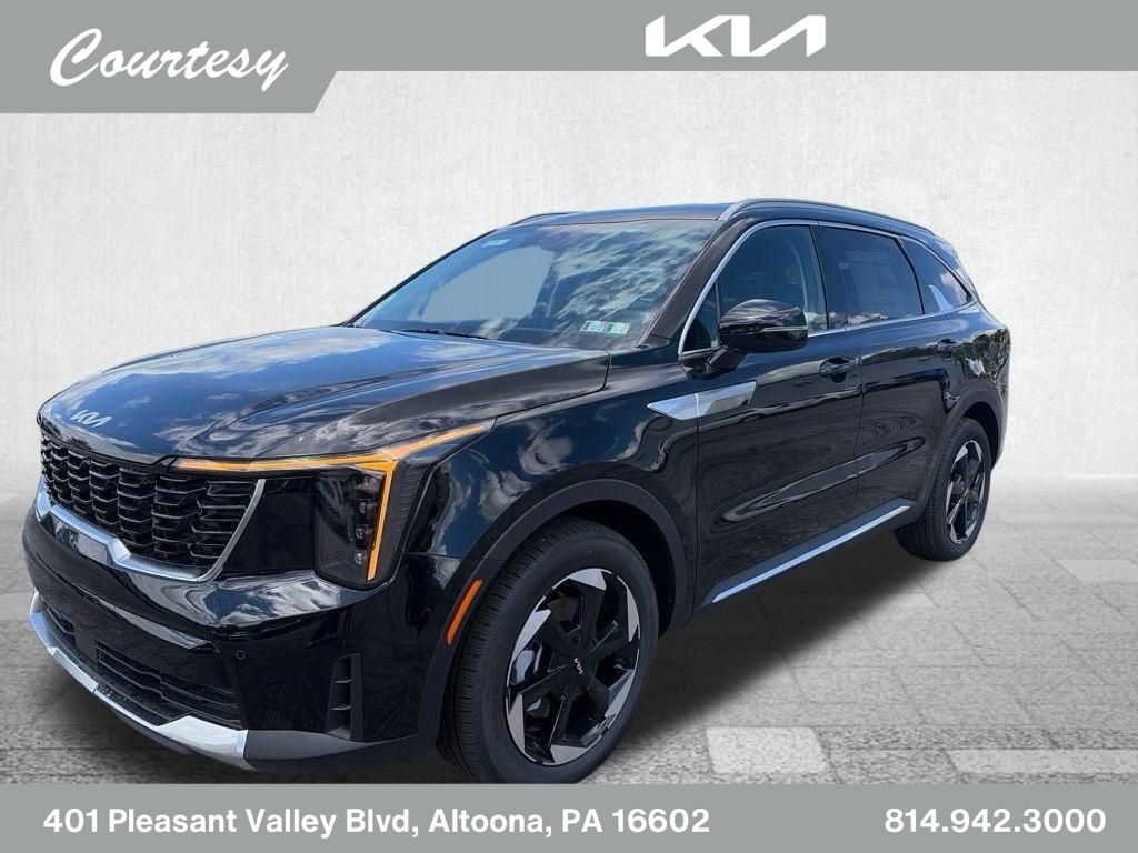 Aurora Black Pearl 2026 Kia Sorento Hybrid SUV / Crossover All-Wheel Drive 6-Speed Automatic