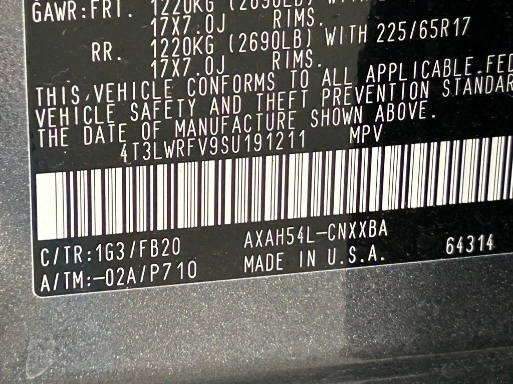 Used 2025 Magnetic Gray Metallic Toyota LE image 54