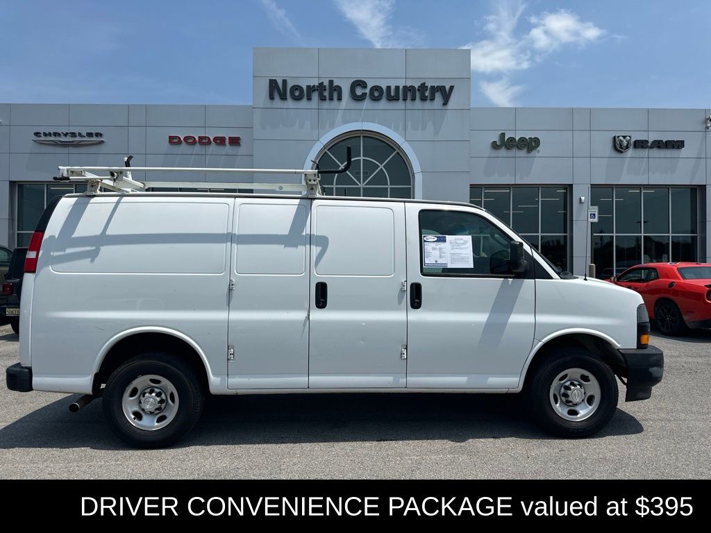 Summit White 2021 Chevrolet Express Cargo Van Rear-Wheel Drive 8-Speed Automatic Overdrive
