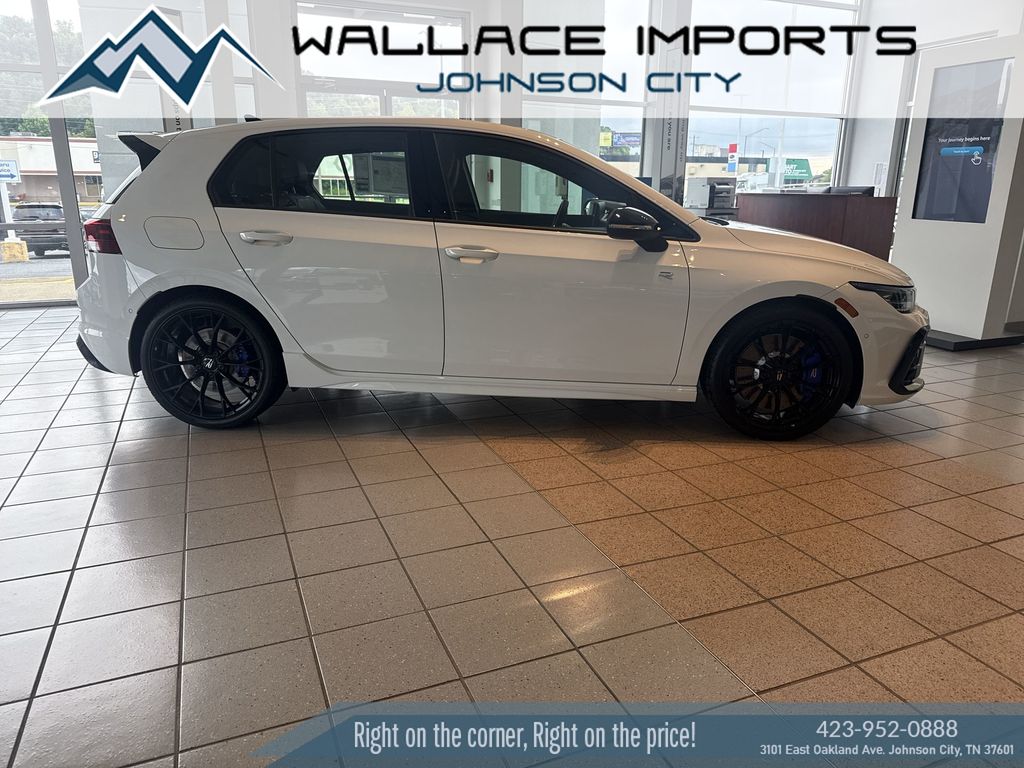 Pure White 2026 Volkswagen Golf R Hatchback All-Wheel Drive 7-Speed Dual Clutch