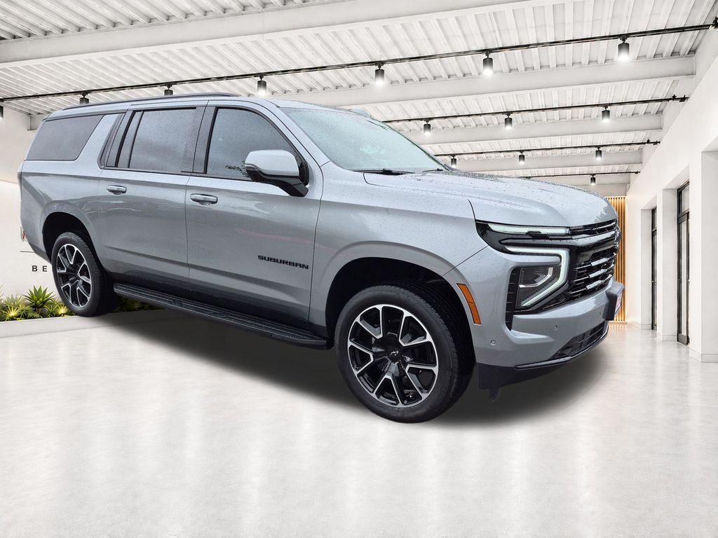Sterling Gray Metallic 2025 Chevrolet Suburban SUV / Crossover Four-Wheel Drive
