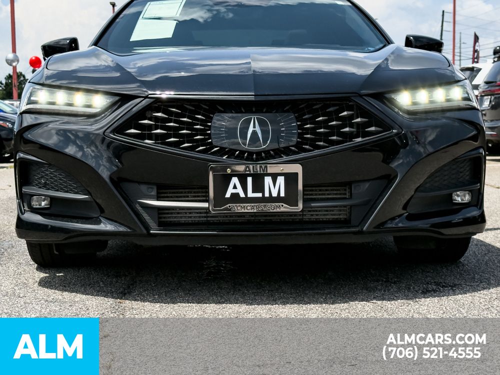 Used 2022 Black Acura A-Spec Package image 8