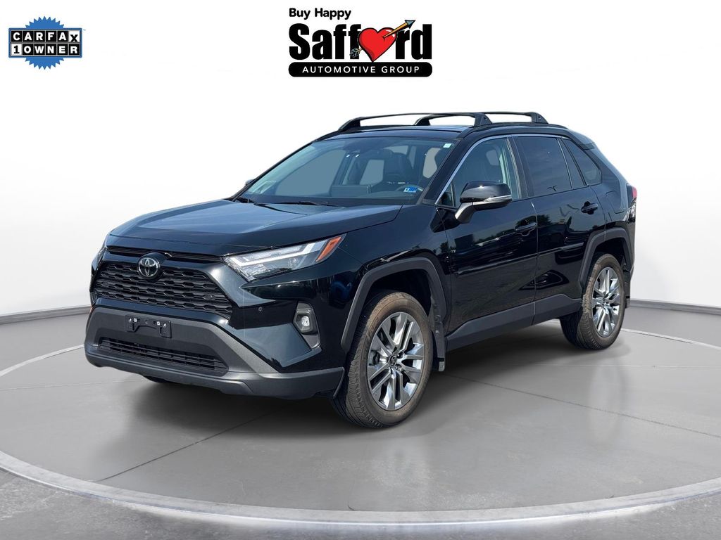 Midnight Black Metallic 2024 Toyota RAV4 XLE Premium AWD SUV / Crossover All-Wheel Drive 8-Speed Automatic