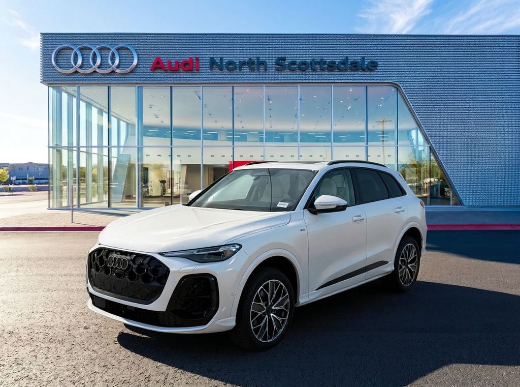 Glacier White Metallic 2026 Audi Q5 SUV / Crossover All-Wheel Drive 7-Speed Automatic