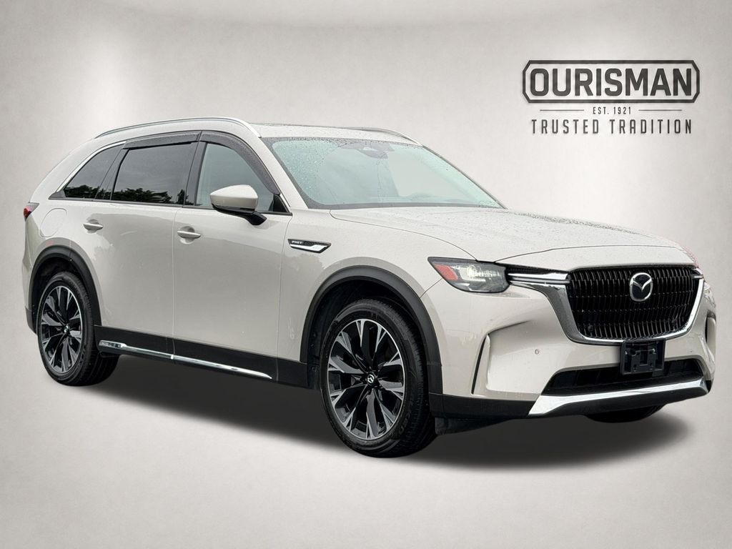 Gray (Platinum) 2024 Mazda CX-90 SUV / Crossover All-Wheel Drive 8-Speed Automatic